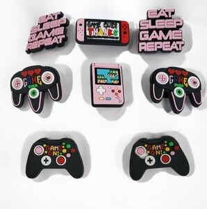 Gaming Croc Charms